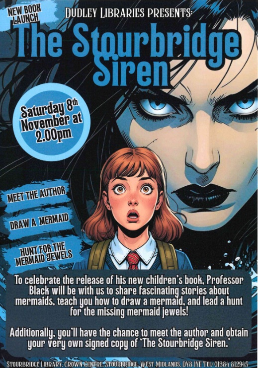 Stourbridge Library - The Stourbridge Siren Book Launch and Signing